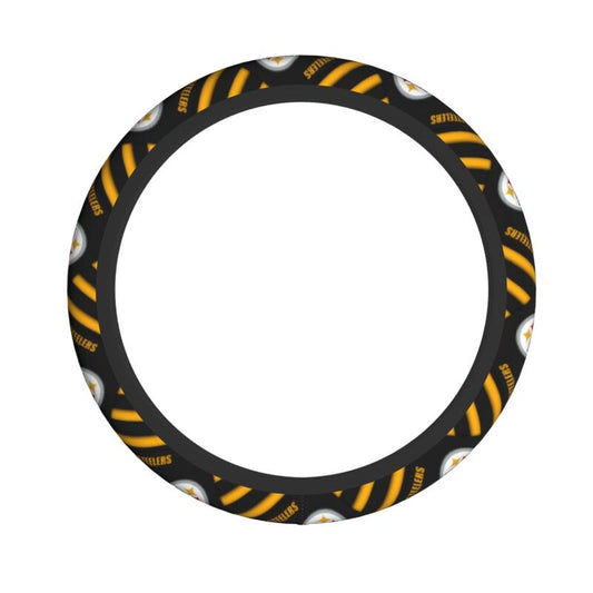 Pittsburgh Steelers 1 Printed car anti-skid cover elastic steering wheel cover