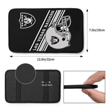 Las Vegas Raiders Print armrest protective cover car armrest box cushion