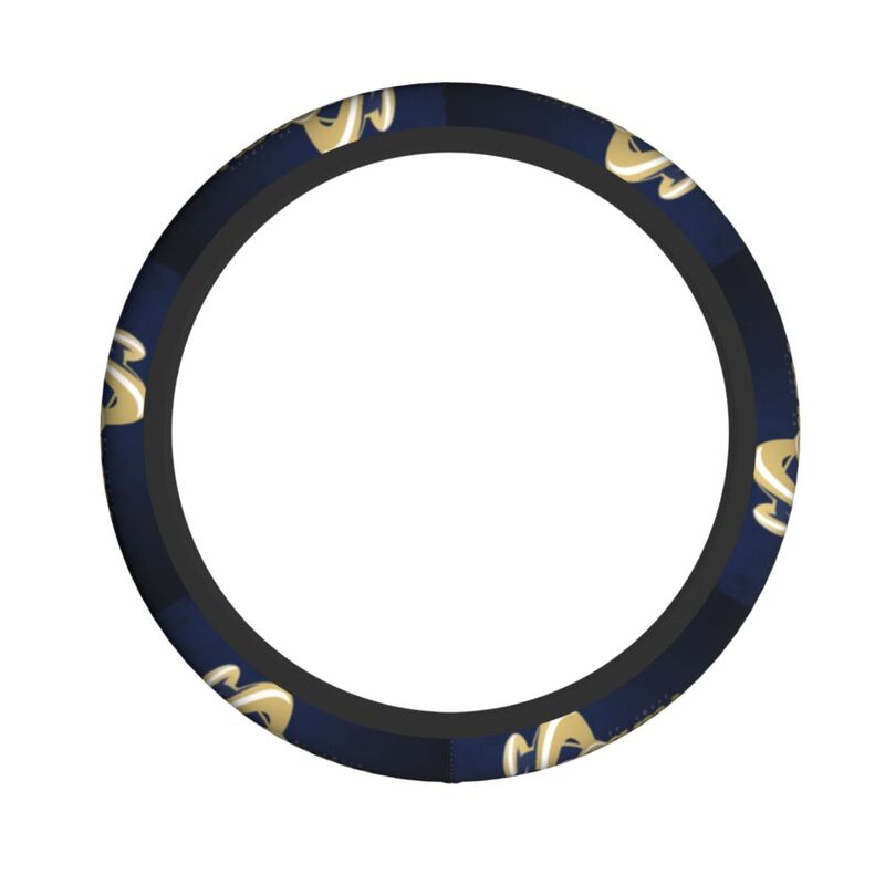 Los Angeles Rams 2 Printed breathable elastic steering wheel protective cover