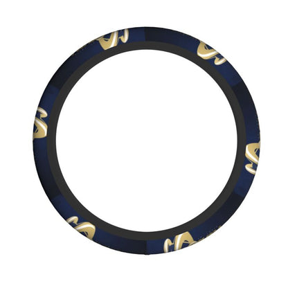 Los Angeles Rams 2 Printed breathable elastic steering wheel protective cover