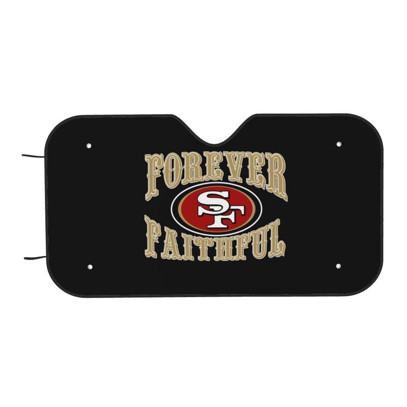 San Francisco 49ers Printing car multi size front windshield sunshade car windshield sunshade
