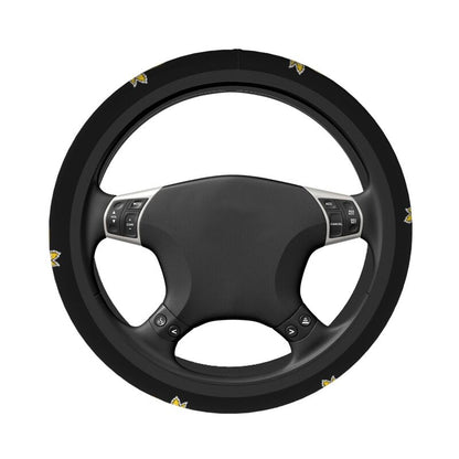 Washington Commanders 1 Printed car protective cover elastic steering wheel cover
