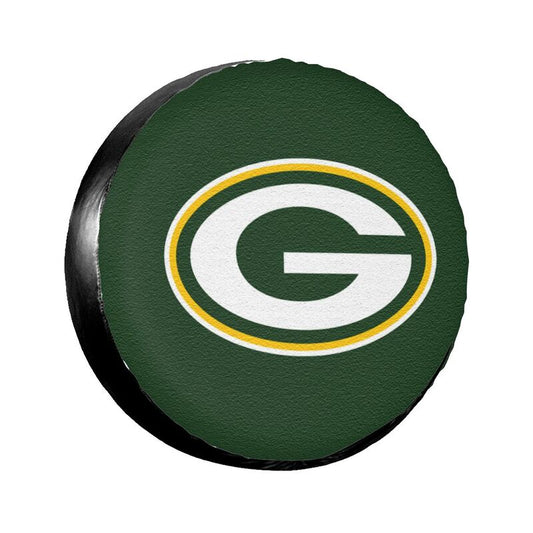 Green Bay Packers 2 Printed tire protection cover car spare tire dust protection cover