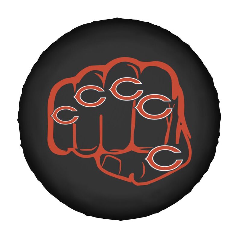 Chicago Bears Print tire protection cover car spare tire dust protection covers