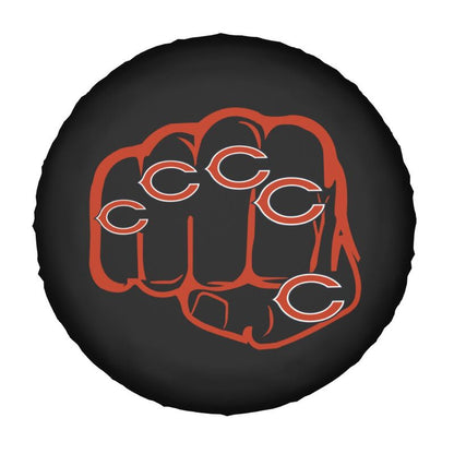 Chicago Bears Print tire protection cover car spare tire dust protection covers