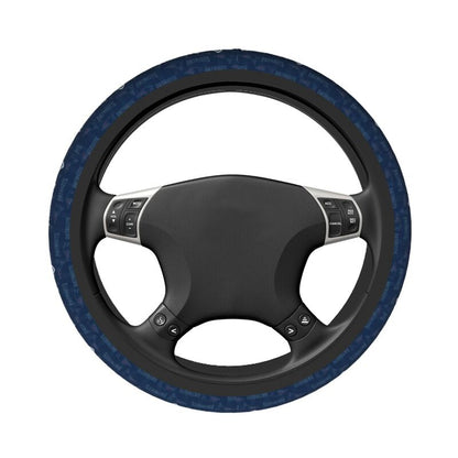 New England Patriots Printed breathable elastic steering wheel protective cover