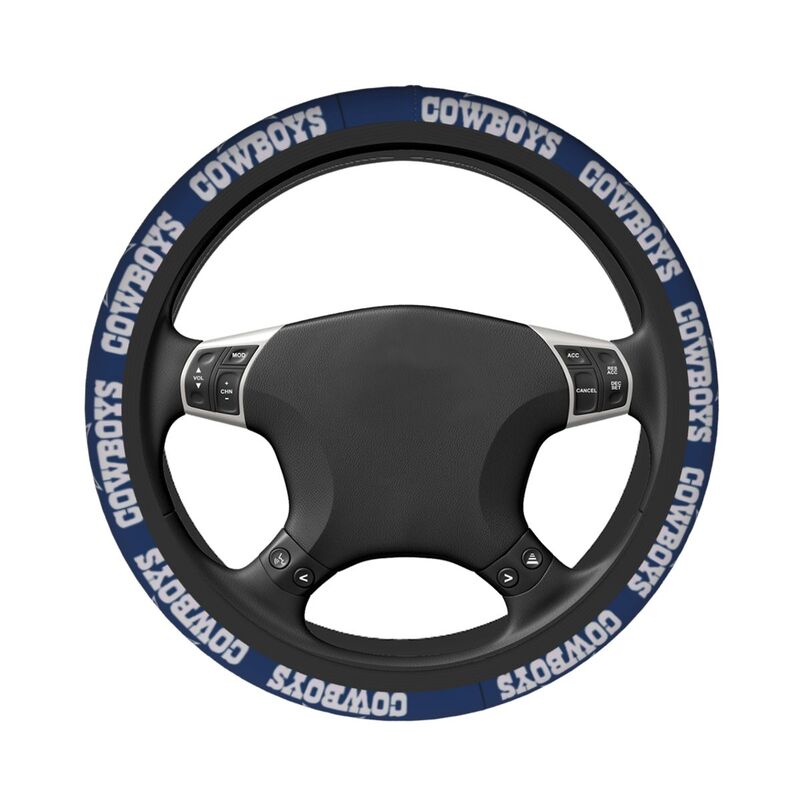 Dallas Cowboys Printed elastic steering wheel cover breathable protective cover
