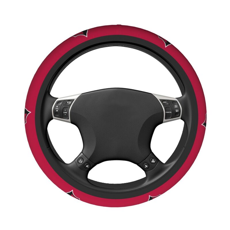 Arizona Cardinals Printed breathable elastic steering wheel cover anti slip cover
