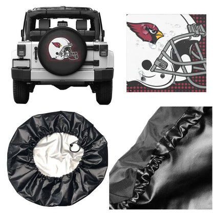 Arizona Cardinals Printing tire protection covers car sun protection tire protection cover