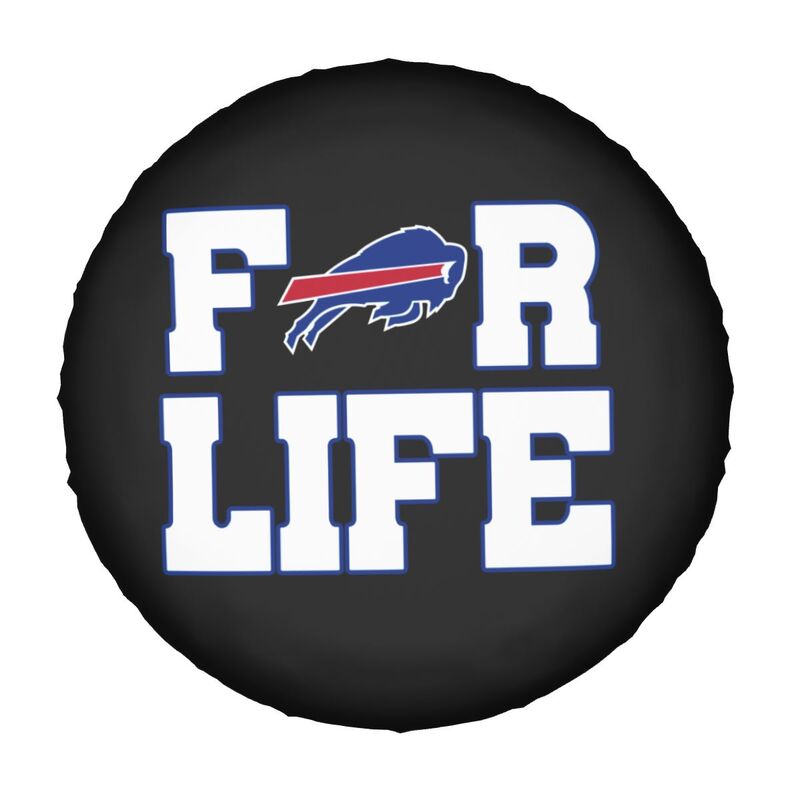 Buffalo Bills Printing tire protection cover car spare tire dust protection cover