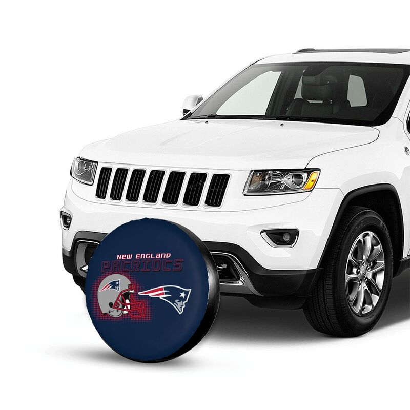 New England Patriots Print car tire protection cover car spare tire dust protection covers
