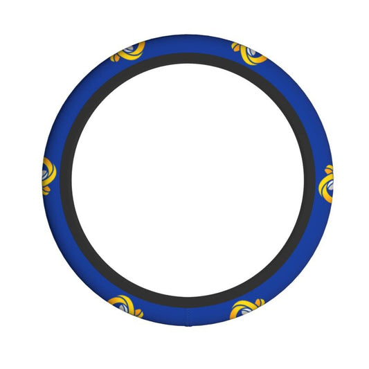 Los Angeles Rams 2 Printed breathable elastic steering wheel cover anti slip cover