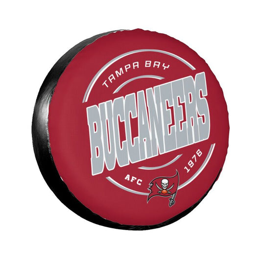 Tampa Bay Buccaneers Printing car tire protection cover car spare tire dust protection cover