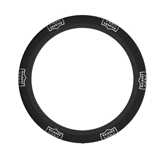 Las Vegas Raiders 1 Printed breathable elastic steering wheel anti slip cover