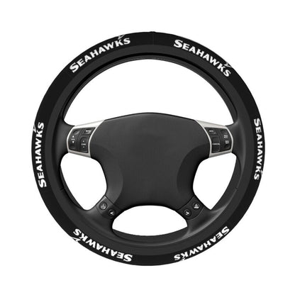 Seattle Seahawks 5 Printed car anti-skid cover elastic steering wheel cover
