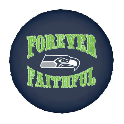 Seattle Seahawks Printing car spare tire dust protection cover tire protection cover
