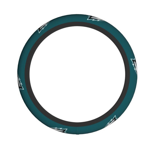 Philadelphia Eagles 3 Printed breathable elastic steering wheel anti slip cover