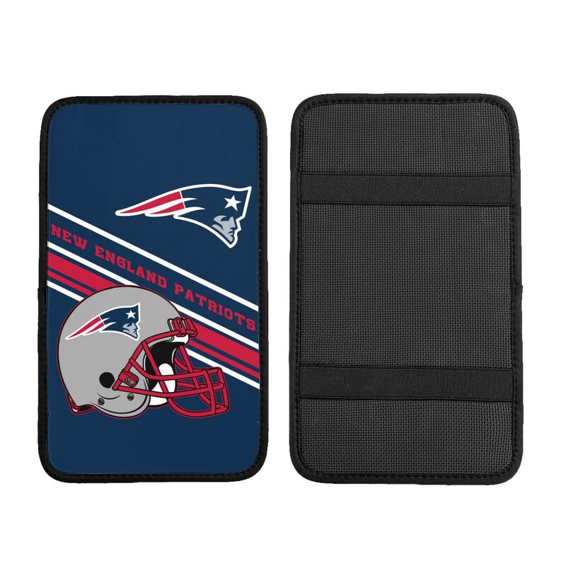 New England Patriots Print armrest protective cover car armrest box cushion