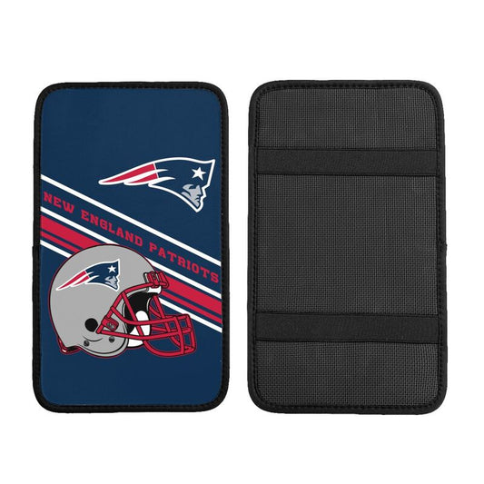 New England Patriots Print armrest protective cover car armrest box cushion