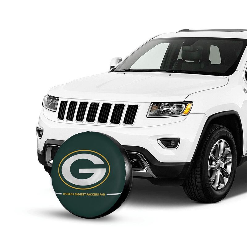 Green Bay Packers 3 Tyre protective cover car dustproof sunscreen tyre protective cover