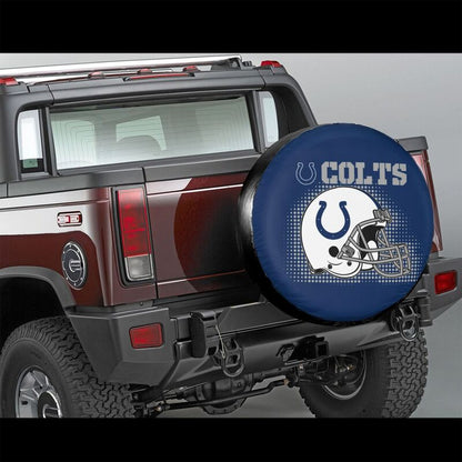 Indianapolis Colts Printed tire protection cover car sun protection tire protection cover