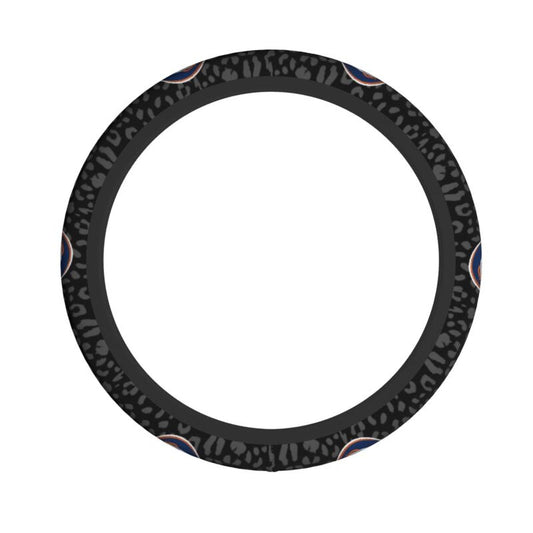 Denver Broncos Printed elastic steering wheel cover car steering wheel protective cover