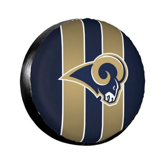 Los Angeles Rams 2 car dustproof sunscreen tyre protective cover Tyre protective cover