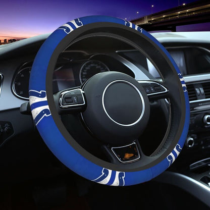 Indianapolis Colts Printed breathable elastic steering wheel protective cover
