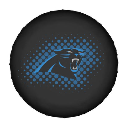 Carolina Panthers Printing tire protection cover car sun protection tire protection cover