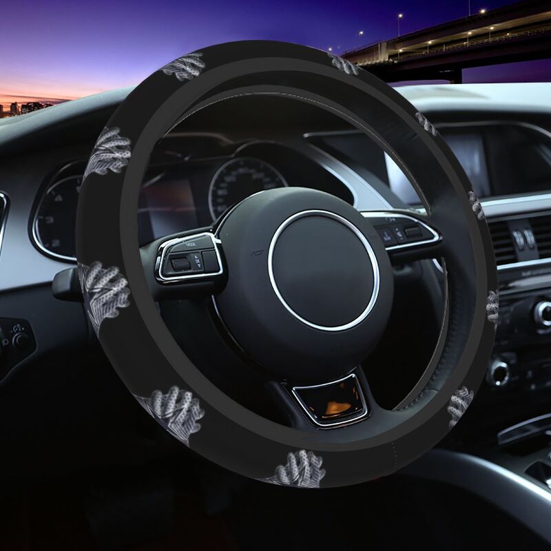 Dallas Cowboys 9 Printed breathable anti slip cover elastic steering wheel cover