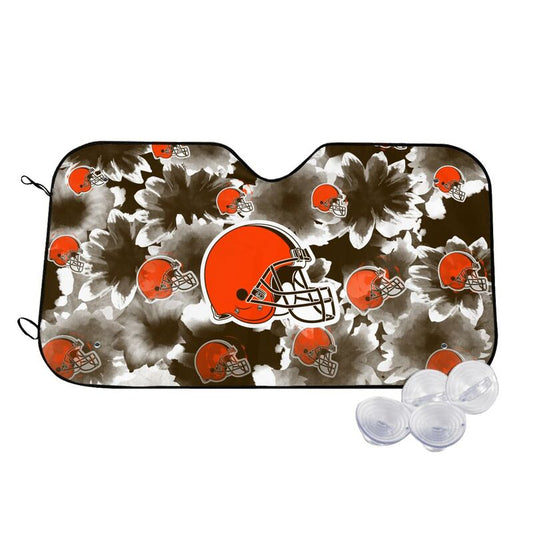 Cleveland Browns Printed multi size car front windshield sunshade car windshield sunshade