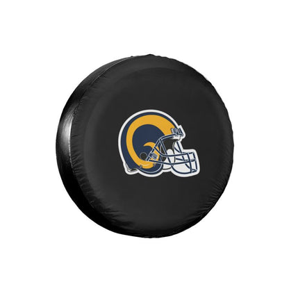 Los Angeles Rams 3 Car tire protective cover waterproof and dustproof tire cover