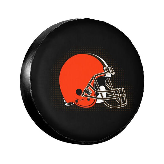 Cleveland Browns Printing tire protection covers car sun protection tire protection cover