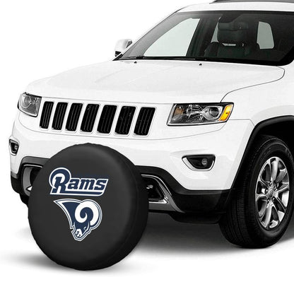 Los Angeles Rams Car tire protection cover spare tire waterproof and dustproof cover