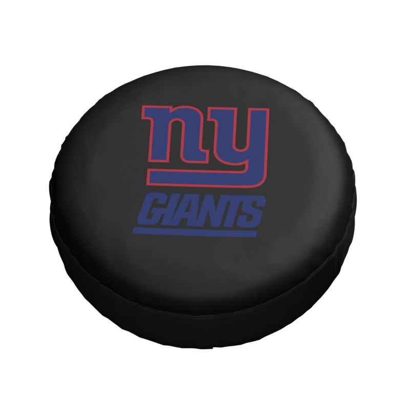 New York Giants 2 Car tire protective cover waterproof and dustproof tire cover