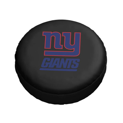 New York Giants 2 Car tire protective cover waterproof and dustproof tire cover