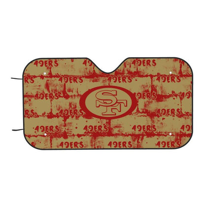 San Francisco 49ers Printed front windshield sunshade car windshield sunshade (multi size)