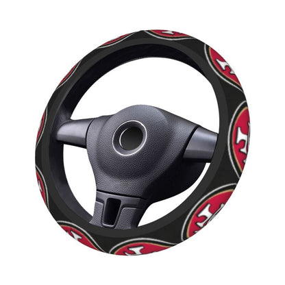 San Francisco 49ers Printed breathable anti slip cover elastic steering wheel cover