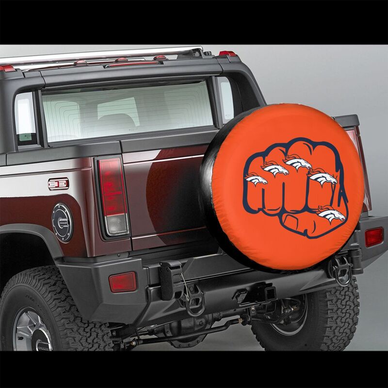 Denver Broncos Print tire protection cover car spare tire dust protection covers