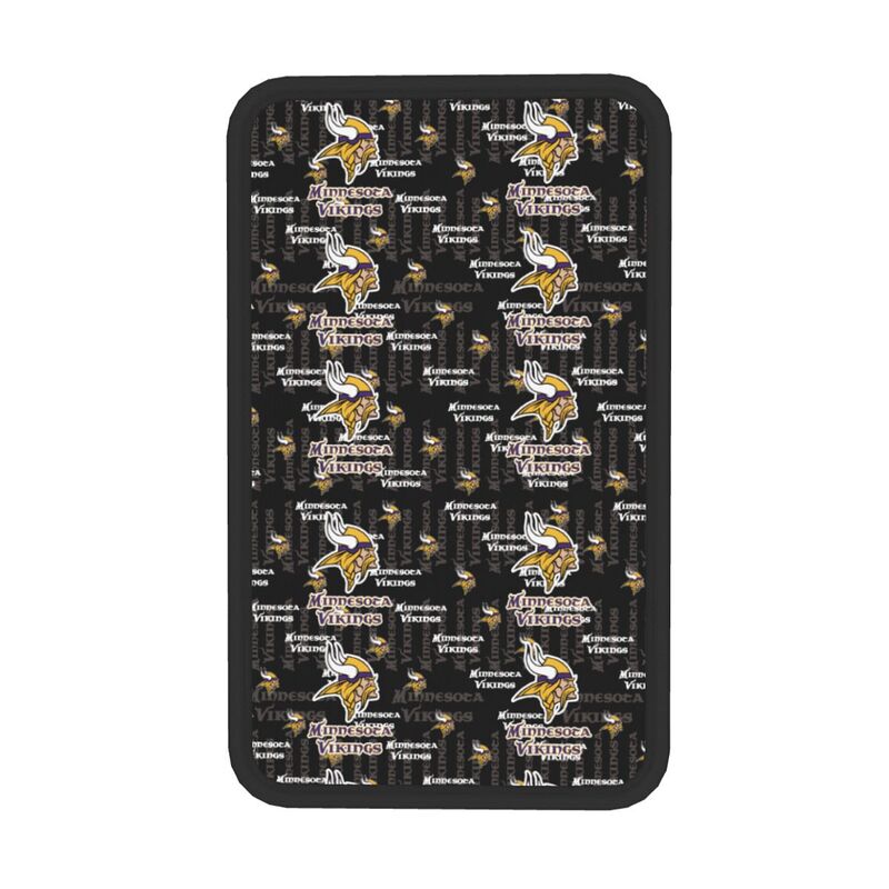 Minnesota Vikings Protective pad for armrest box of printing vehicle