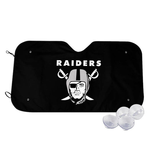 Las Vegas Raiders Printed multi size front windshield sunshade car windshield sunshade