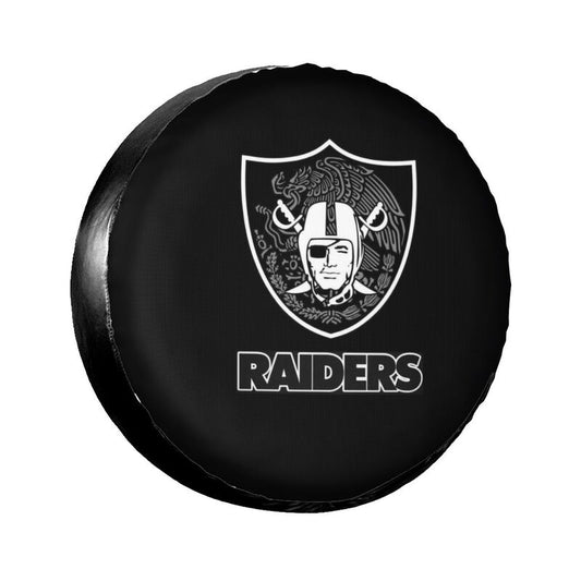 Las Vegas Raiders 3 car dustproof sunscreen tyre protective cover Tyre protective cover