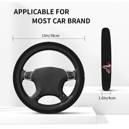 Atlanta Falcons Printed elastic steering wheel cover car protective cover