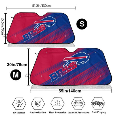 Buffalo Bills Print car windshield sunshade panel car windshield sunshade cover multiple sizes