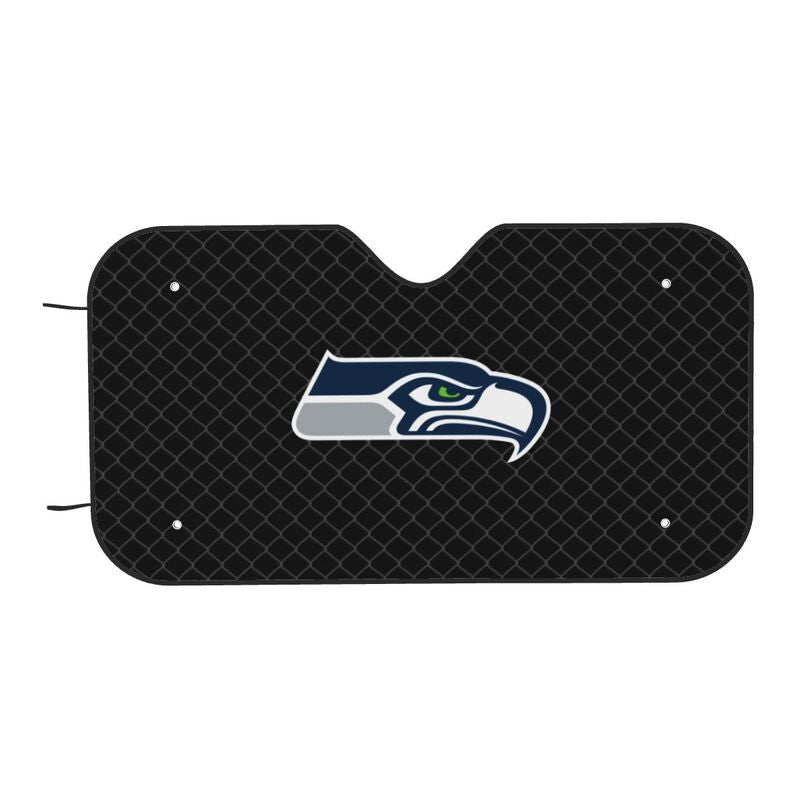 Seattle Seahawks Print Car windshield sunshades is suitable front Car windshield sunshades