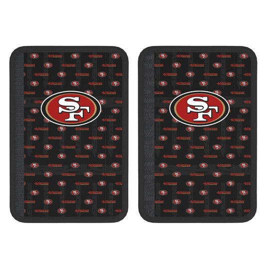 San Francisco 49ers personalized seat belt protective cover Car seat belt protective cover