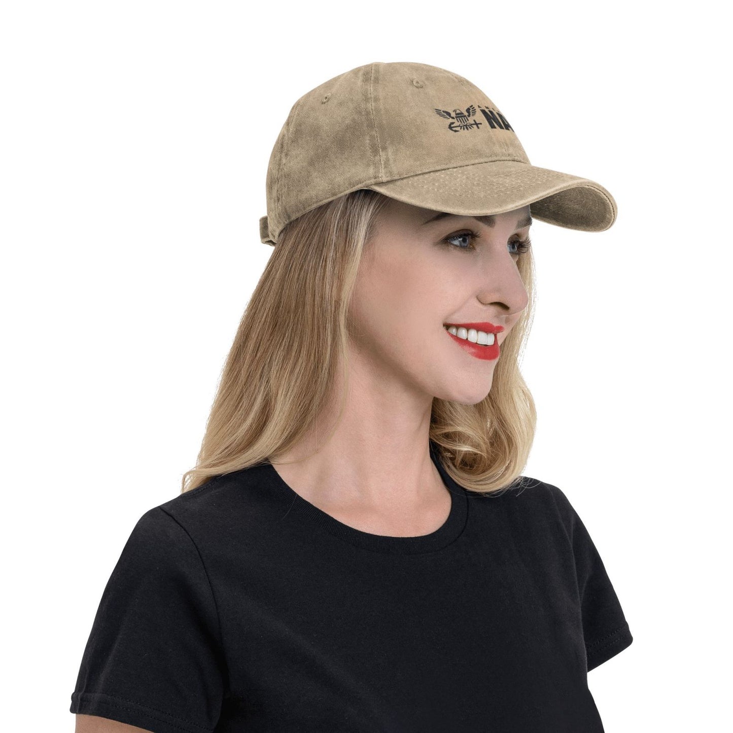 Logo Of The United States Navy Printed unisex baseball cap adjustable cap veteran gift
