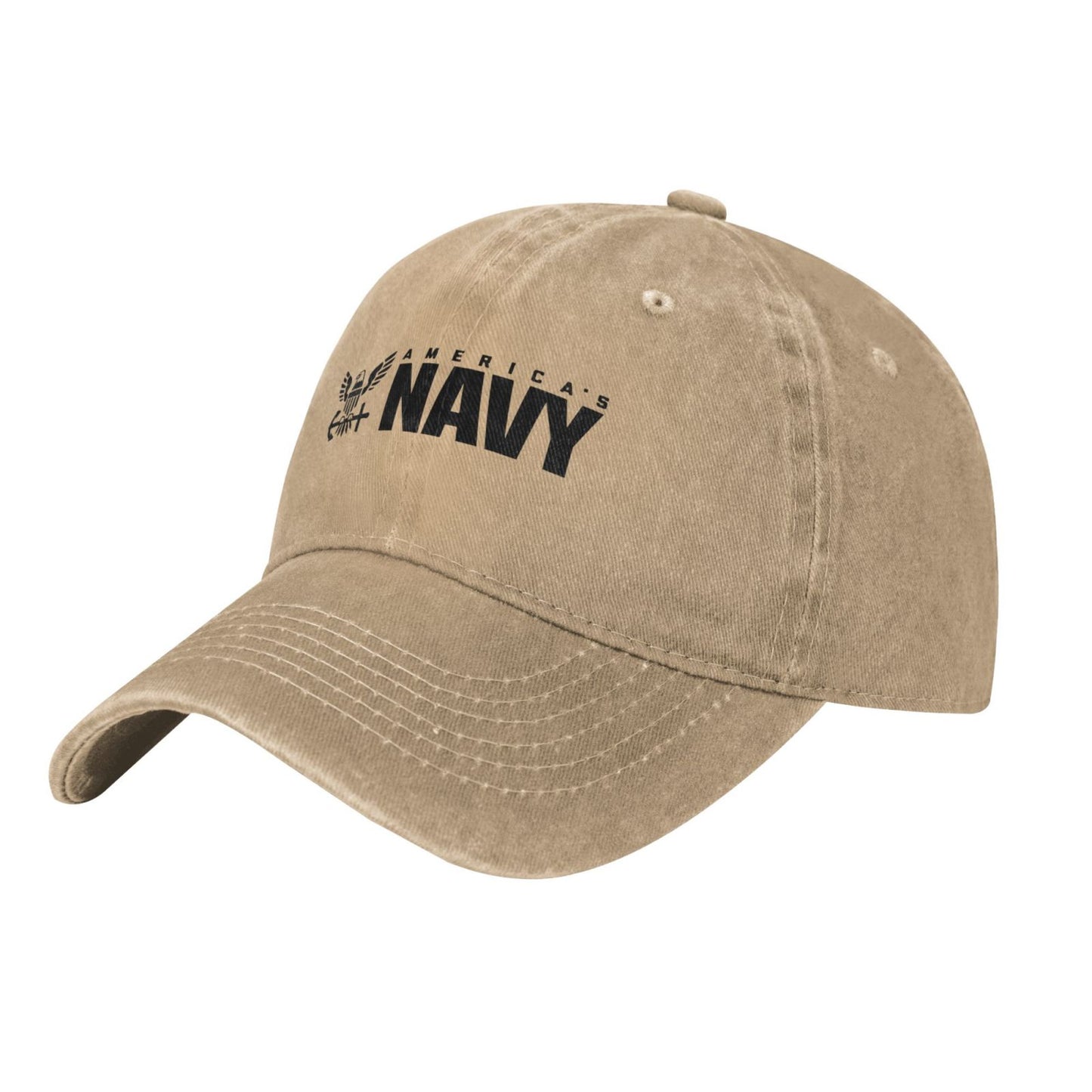 Logo Of The United States Navy Printed unisex baseball cap adjustable cap veteran gift