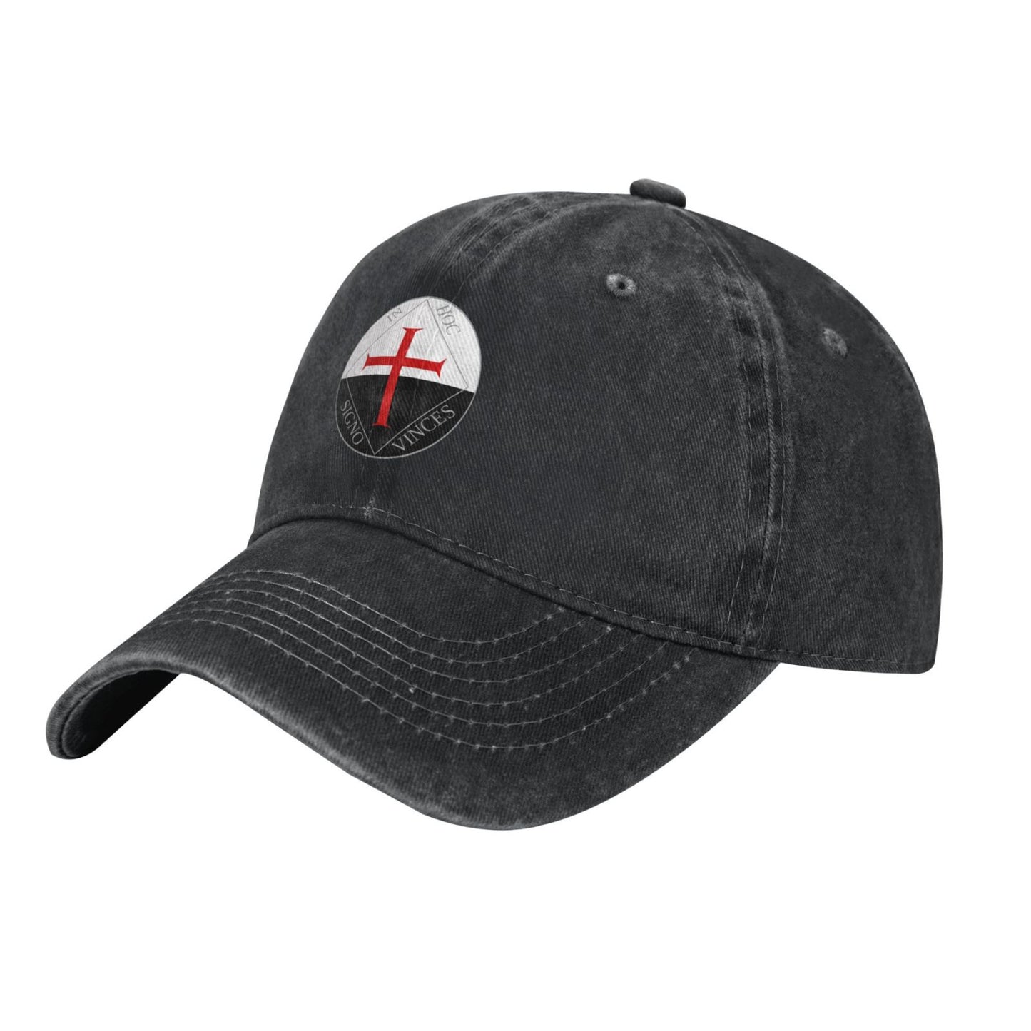 Knights Templar Seal Crusades Symbol Printed unisex baseball cap outdoor hats adjustable cap trucker gift hat