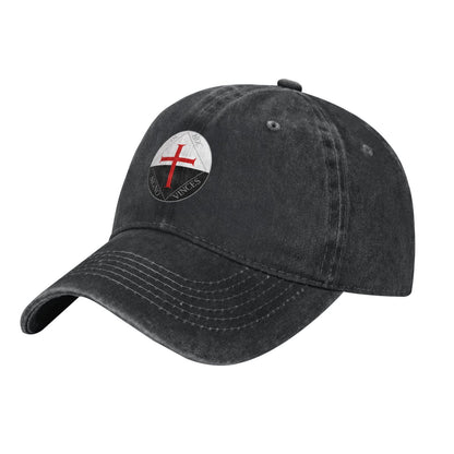 Knights Templar Seal Crusades Symbol Printed unisex baseball cap outdoor hats adjustable cap trucker gift hat